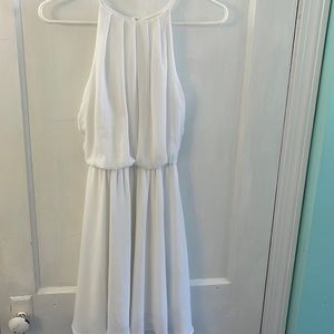 White skater dress-size extra small